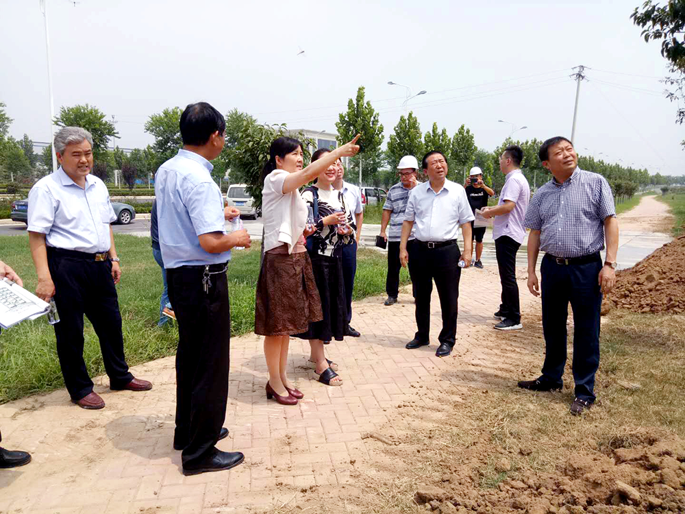 市、區(qū)領(lǐng)導(dǎo)參觀泰投創(chuàng)新生態(tài)社區(qū)科技園項(xiàng)目