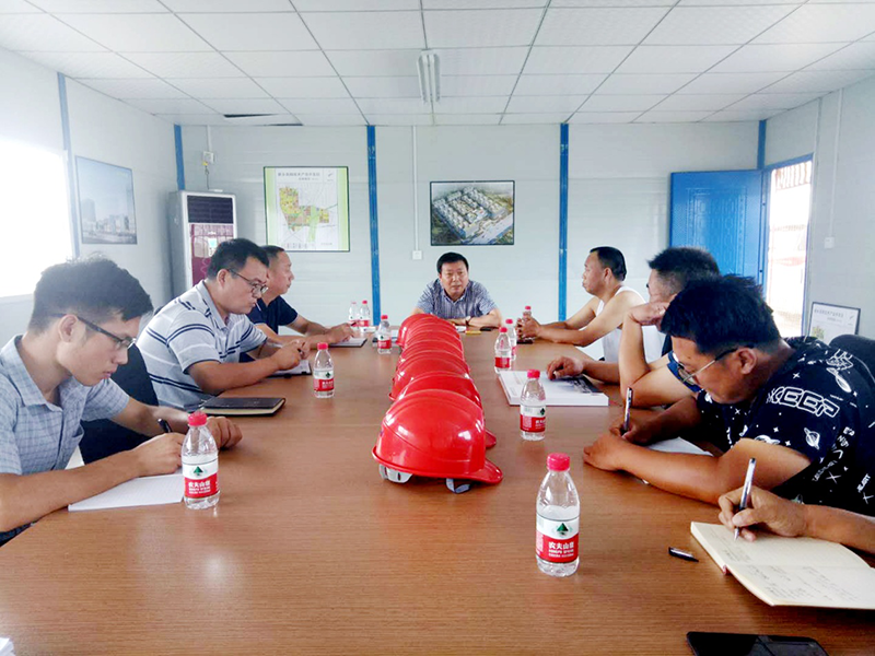 緊抓項(xiàng)目施工質(zhì)量，加強(qiáng)推進(jìn)施工進(jìn)度